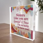 SISTER GIFTS Thank You Gifts For Her Friendship Sign Christmas SISTER GIFTS Thank You Gifts For Her Friendship Sign Christmas