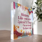 SISTER GIFTS Thank You Gifts For Her Friendship Sign Christmas SISTER GIFTS Thank You Gifts For Her Friendship Sign Christmas