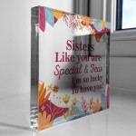 SISTER GIFTS Thank You Gifts For Her Friendship Sign Christmas SISTER GIFTS Thank You Gifts For Her Friendship Sign Christmas