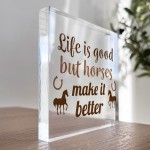 Horse Sign Gift For Horse Lover Birthday Christmas Horse Gifts
