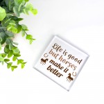 Horse Sign Gift For Horse Lover Birthday Christmas Horse Gifts