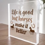 Horse Sign Gift For Horse Lover Birthday Christmas Horse Gifts