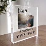 Dad Gifts From Daughter FIRST LOVE Personalised Gift For Dad