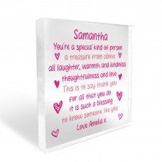 Gift For Best Friend Teacher Childminder Colleague Personalised