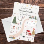 Cute Christmas Cards For Family Friends Neighbours Teachers