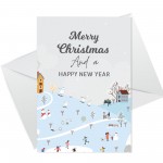 Christmas Cards For Mum Dad Him Her New Year Cards For Neighbour