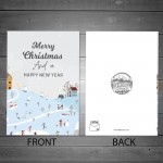 Christmas Cards For Mum Dad Him Her New Year Cards For Neighbour