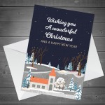 Novelty Christmas Cards For Him Her Mum Dad Friend Neighbour
