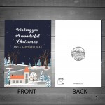 Novelty Christmas Cards For Him Her Mum Dad Friend Neighbour