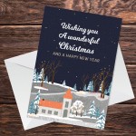 Novelty Christmas Cards For Him Her Mum Dad Friend Neighbour