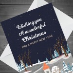Novelty Christmas Cards For Him Her Mum Dad Friend Neighbour