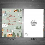 Christmas Card For Mum Dad Nan Grandad Neighbour Friend 