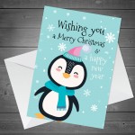 Merry Christmas Happy New Year Cards For Mum Dad Nan Grandad