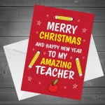 Christmas Cards For Teacher From Kids Children Christmas Cards