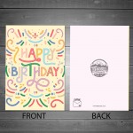 Funny Happy Birthday Card Cute For Him Her Party Celebration