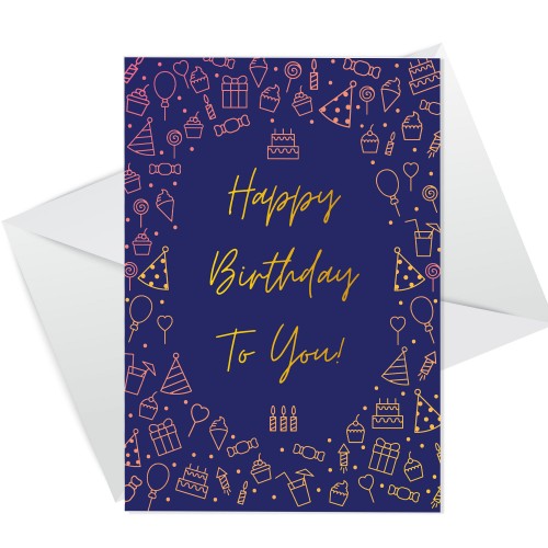 Happy Birthday Card For Him Husband Son Boyfriend Dad 