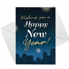 New Year Card Happy New Year Card For Friends Family Colleagues 