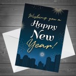 New Year Card Happy New Year Card For Friends Family Colleagues 