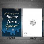 New Year Card Happy New Year Card For Friends Family Colleagues 