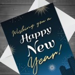 New Year Card Happy New Year Card For Friends Family Colleagues 