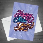 New Year Card For Women Happy New Year Card with Envelope Auntie