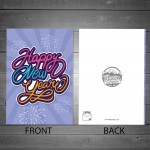 New Year Card For Women Happy New Year Card with Envelope Auntie