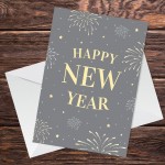 Happy New Year Card For Him Her Special Couple New Year Card