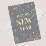 Happy New Year Card For Him Her Special Couple New Year Card
