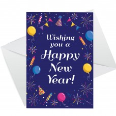 New Year Card For Family Happy New Year For Friends Colleague