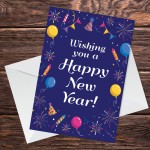 New Year Card For Family Happy New Year For Friends Colleague
