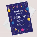 New Year Card For Family Happy New Year For Friends Colleague