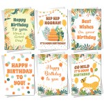 Birthday Card Pack of 12 Happy Birthday Cards For Girls Women 