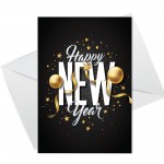 Happy New Year Cards Pack of 12 New Year Greeting Cards