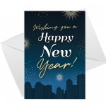 Happy New Year Cards Pack of 12 New Year Greeting Cards