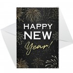 Happy New Year Cards Pack of 12 New Year Greeting Cards