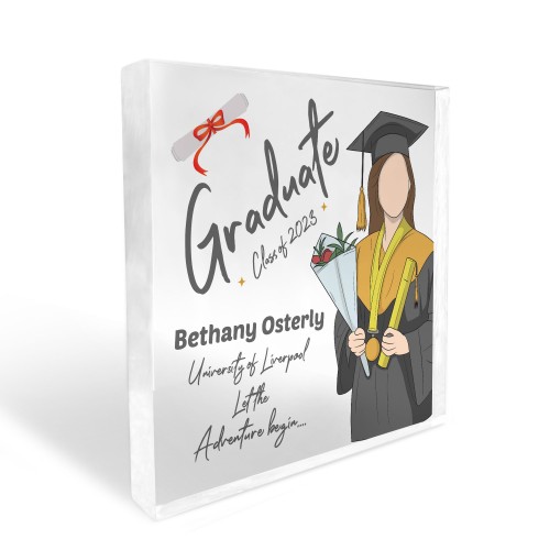 Personalised Graduation Gifts For Her Heart Daughter Gift