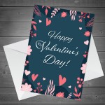 Happy Valentines Day Card For Her Him Wife Husband Valentine