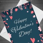 Happy Valentines Day Card For Her Him Wife Husband Valentine