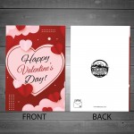 Happy Valentines Day Card For Girlfriend Wife Fiancï¿½ Cute Hearts