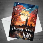 Happy New Year Card For Family New Year Card For Friends