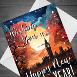 Happy New Year Card For Family New Year Card For Friends