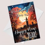 Happy New Year Card For Family New Year Card For Friends