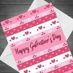 Galentine's Card Hearts Valentine's Card For Her Girl Best