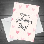 Galentine's Card Love Heart Valentine's Card For Her Girl Best