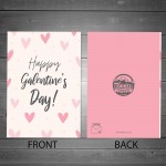 Galentine's Card Love Heart Valentine's Card For Her Girl Best