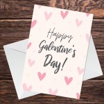 Galentine's Card Love Heart Valentine's Card For Her Girl Best