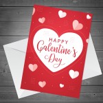Galentine's Card Love Hearts Valentine's Card For Her Girl Best