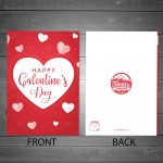 Galentine's Card Love Hearts Valentine's Card For Her Girl Best