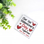 1st Valentines Day Together Gift Personalised Valentines Gifts