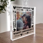 Personalised Anniversary Gifts For Husband Wife 1st 2nd 10th 